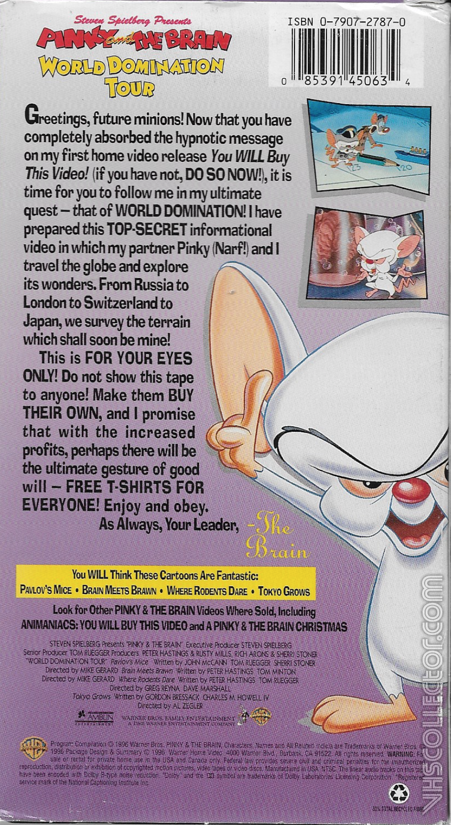 Pinky and the Brain: World Domination Tour