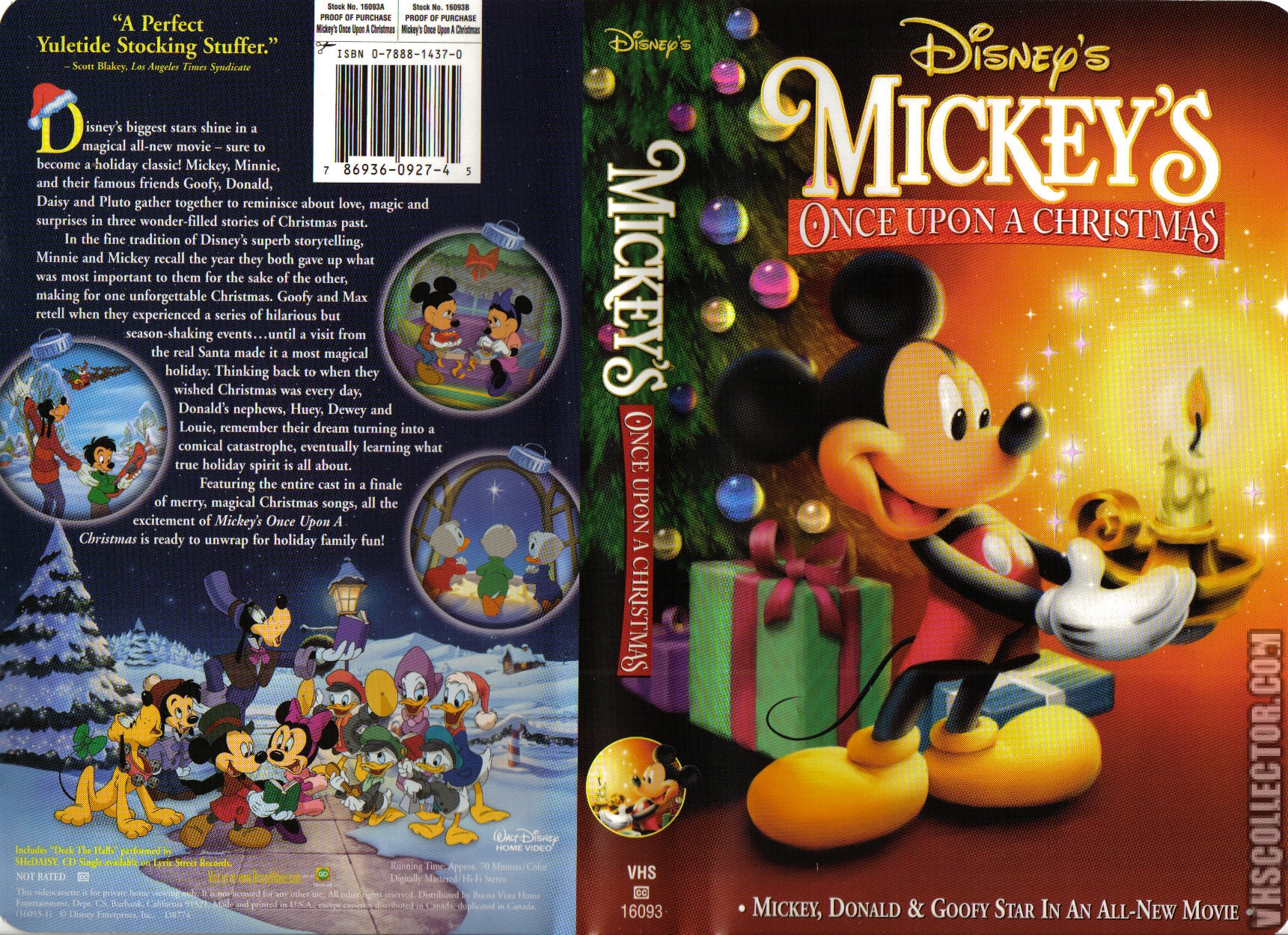 1999 Mickey's Once Upon A Christmas