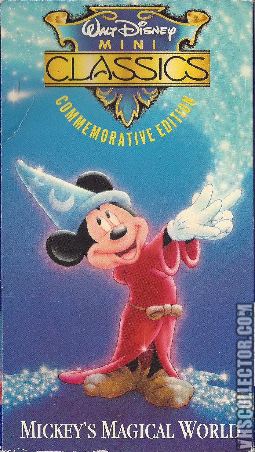 Walt Disney Mickeys Magical World Vhs Tape Video Mickey Mouse Movie ...